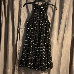 Black and White Mini Dress